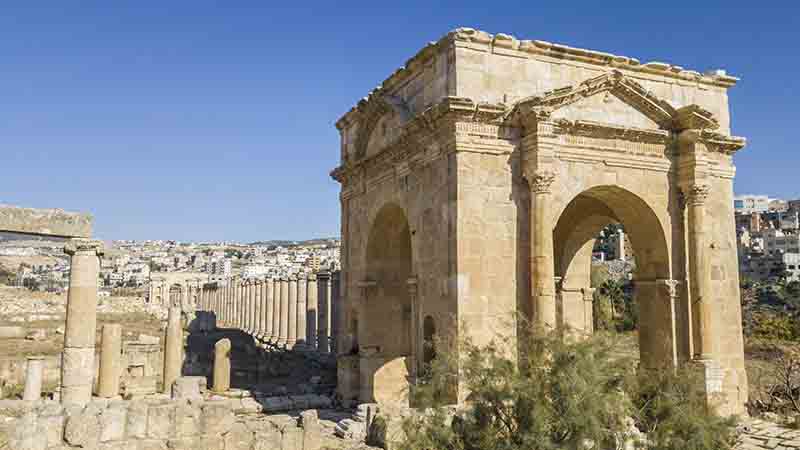 274 - Jordania - Jerash - Tetrapilo Norte